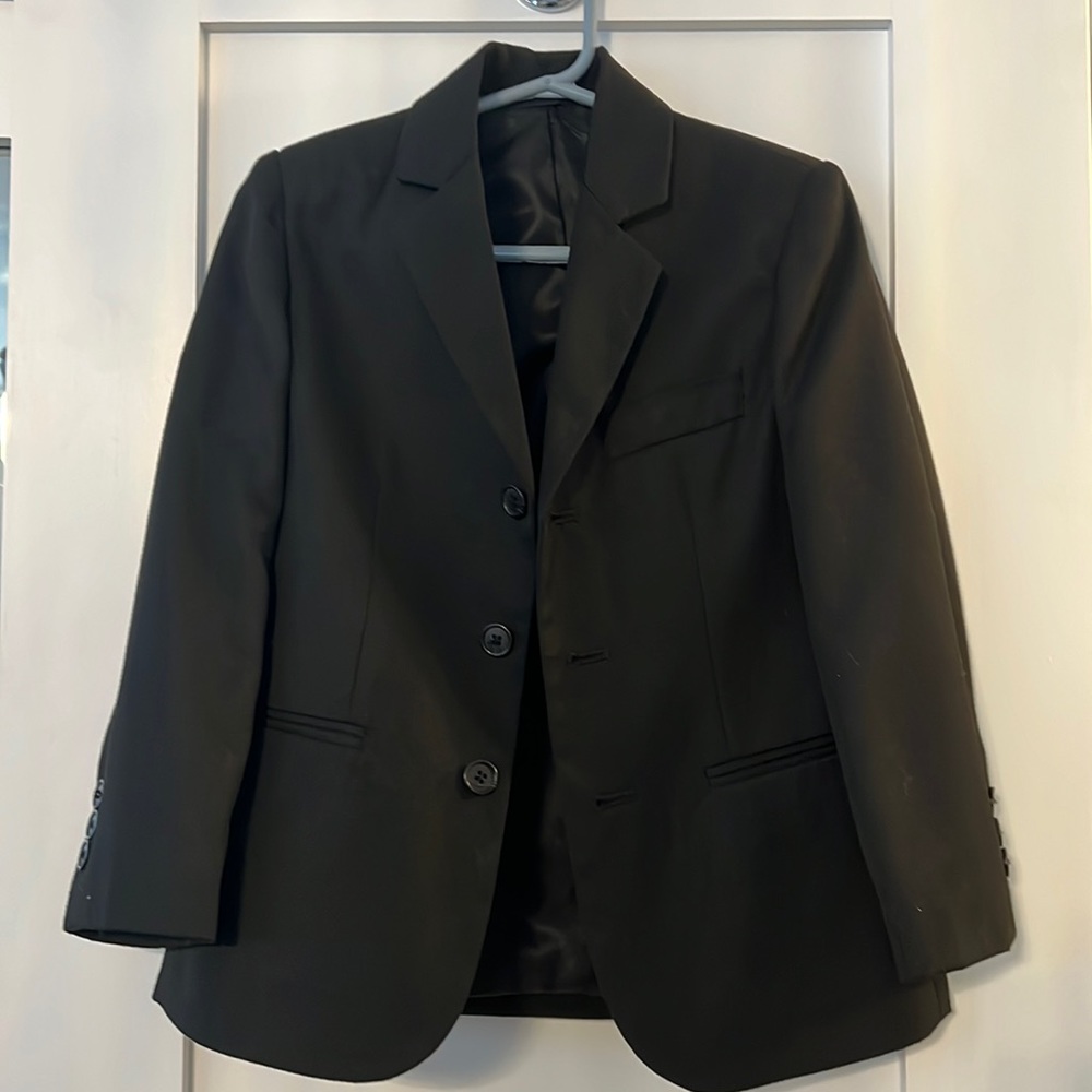 Boy's black blazer